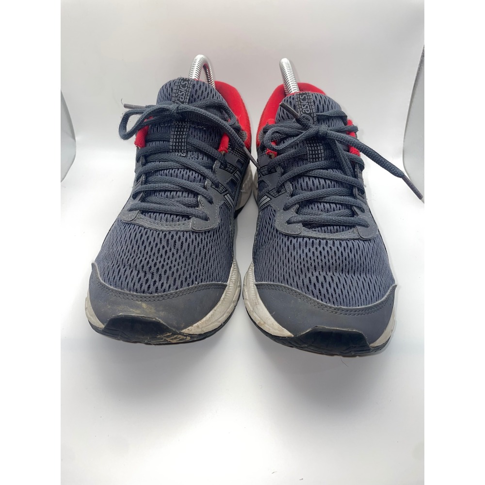 ASICS GEL-Contend 6 Women's Size 8.5 Running Shoes Gray Red Athletic Sneakers VG - Picture 3 of 7